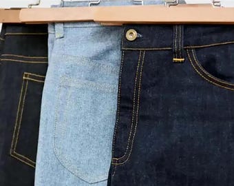 Patrón de costura para vaqueros ajustados de mezclilla (patrón en PDF) / Vestido / Pantalón / Pierna ancha