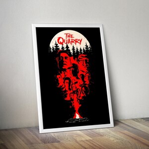 The Quarry Poster | Gaming Poster | The Quarry Prints | Video Game Posters | Laura Kearney Poster | Large Poster Prints | Wall Decor Posters