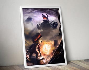 Póster de Super Mario / Láminas de Super Mario / Póster de videojuegos retro / Pósters de videojuegos / Pósters de videojuegos / Láminas de videojuegos / Regalos de videojuegos
