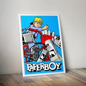 Paperboy arcade - Etsy 日本