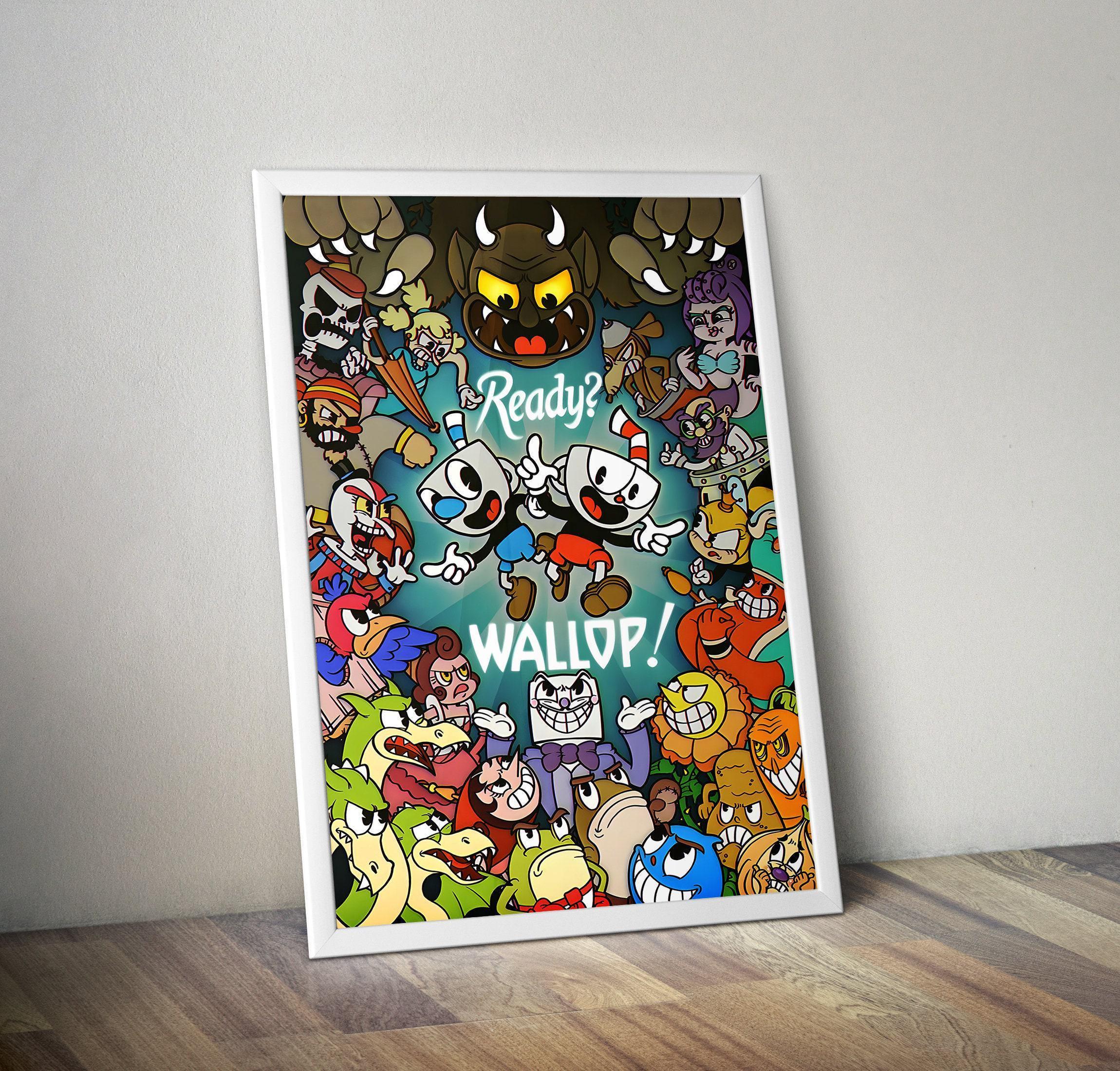 Cuphead poster - Etsy 日本