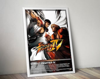 ストリートファイター リュウポスターby Artgermサイン入り ストリートファイター リュウポスターby Artgermサイン入り