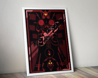 Cult of the Lamb Poster | Gaming Poster | Cult of the Lamb Prints | Video Game Poster | Large Poster Print | Wall Decor Poster | Gaming Gift