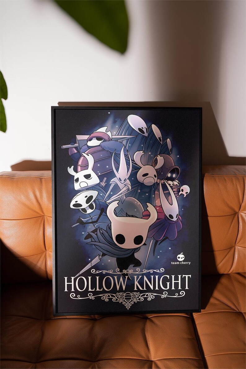 Hollow Knight Poster | Video Game Poster | High Quality Matte Print ...