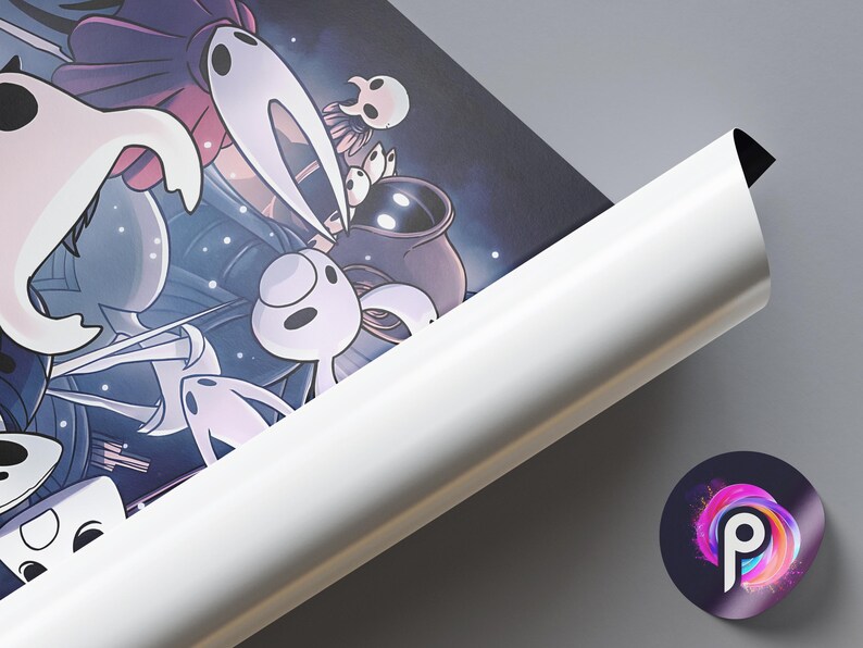 Hollow Knight Poster | Video Game Poster | High Quality Matte Print ...