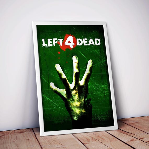 Lake of the Dead 4枚セット Left 4 Dead Poster | Classic Zombie FPS Art | Co-op Survival