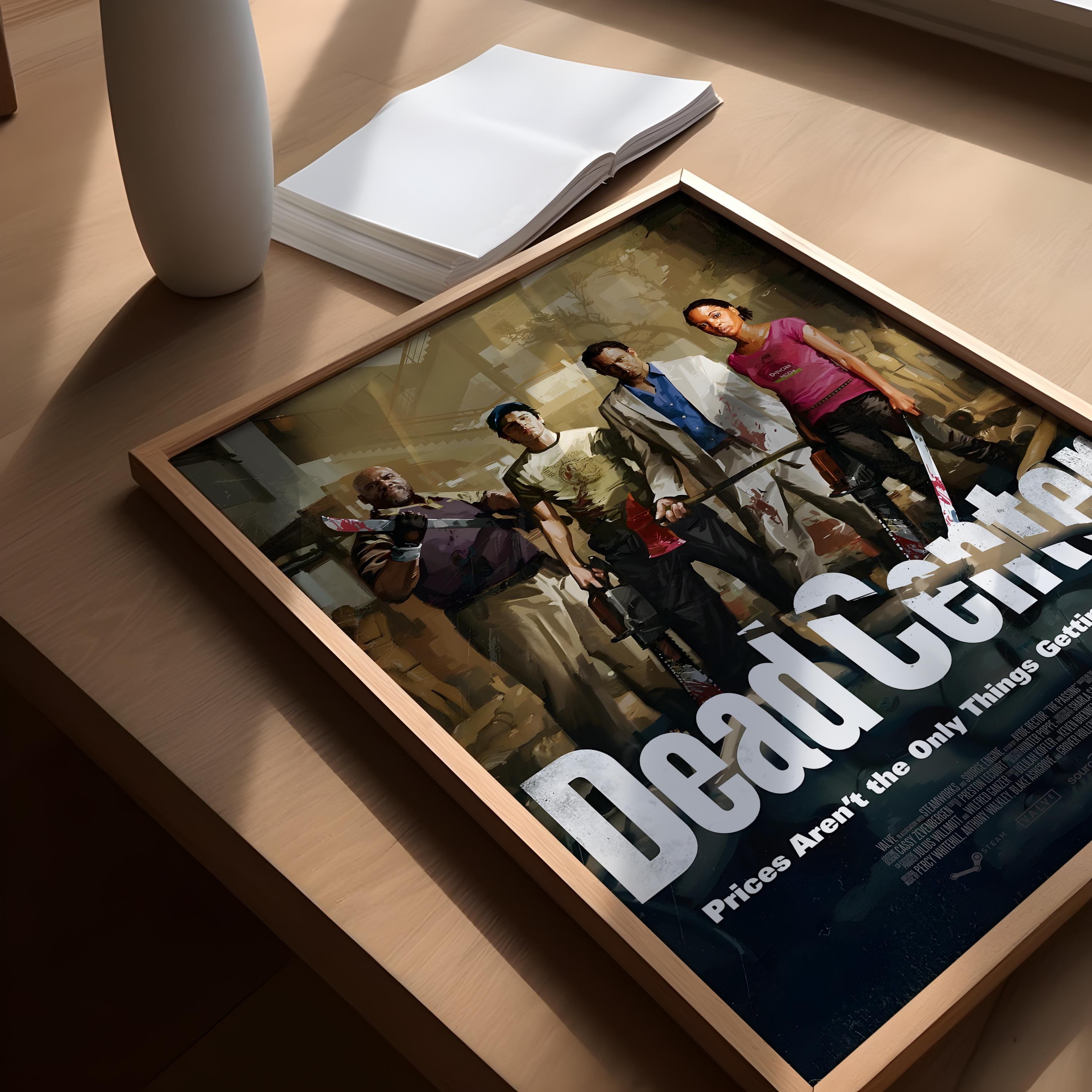 Left 4 Dead 2 Poster | Dead Center Campaign Art | Zombie
