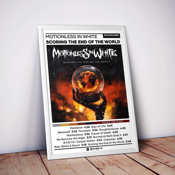 Motionless in White - Scoring the End of the World Poster