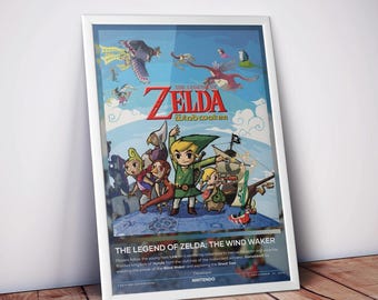 ゼルダの伝説 ブレスオブザワイルド BoTW リンク ウォールアート ポスター ゼルダの伝説 ブレスオブザワイルド BoTW リンク ウォールアート