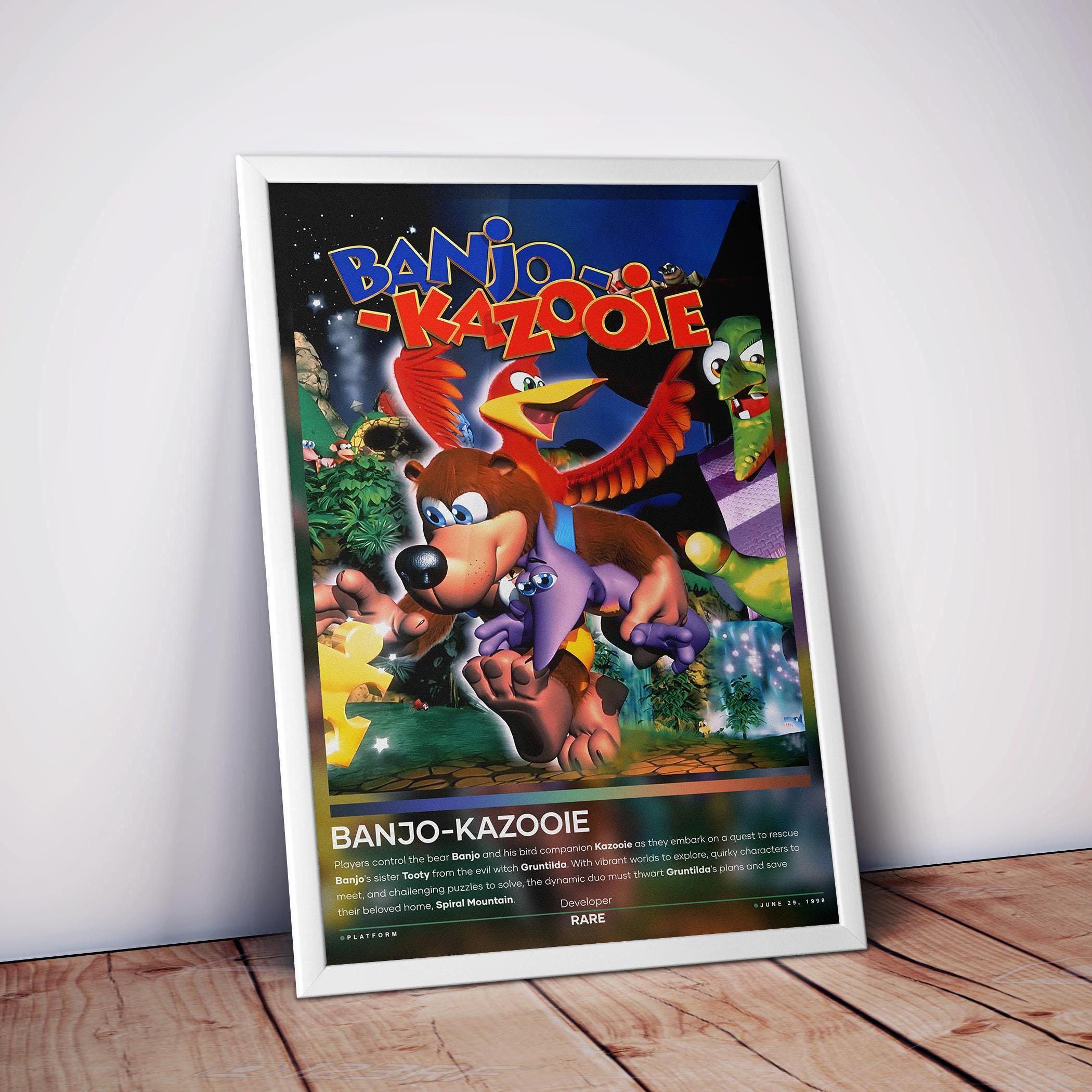 La figura Funko Pop de Banjo-Kazooie confirma detalles y abre sus