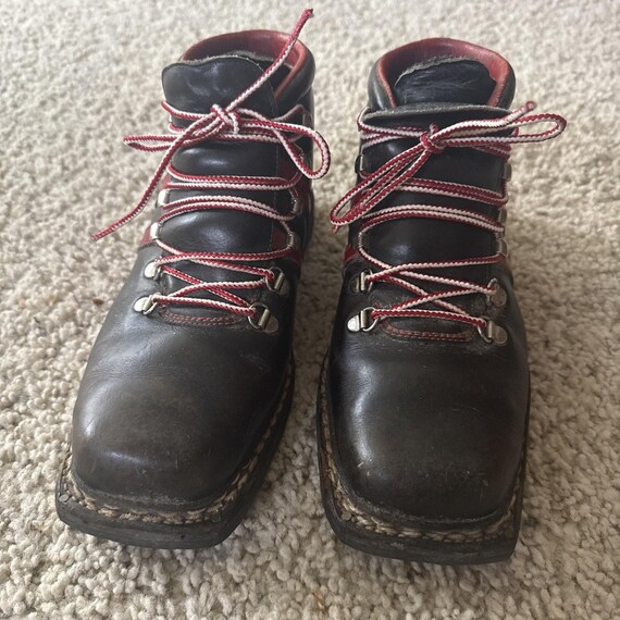 Leather Cross Country Ski Boots Shoes by FABIANO Made in  display picture 2