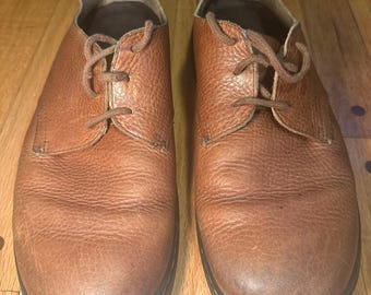 Dr Martens Bexley SoftWair 3 Eye Gibson Brown Leather Shoes Men's 11