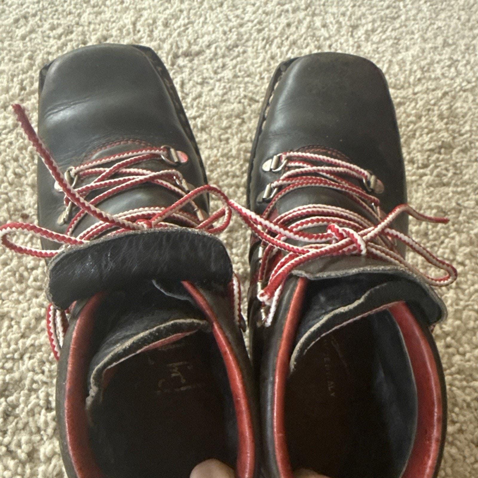 Leather Cross Country Ski Boots Shoes by FABIANO Made in 