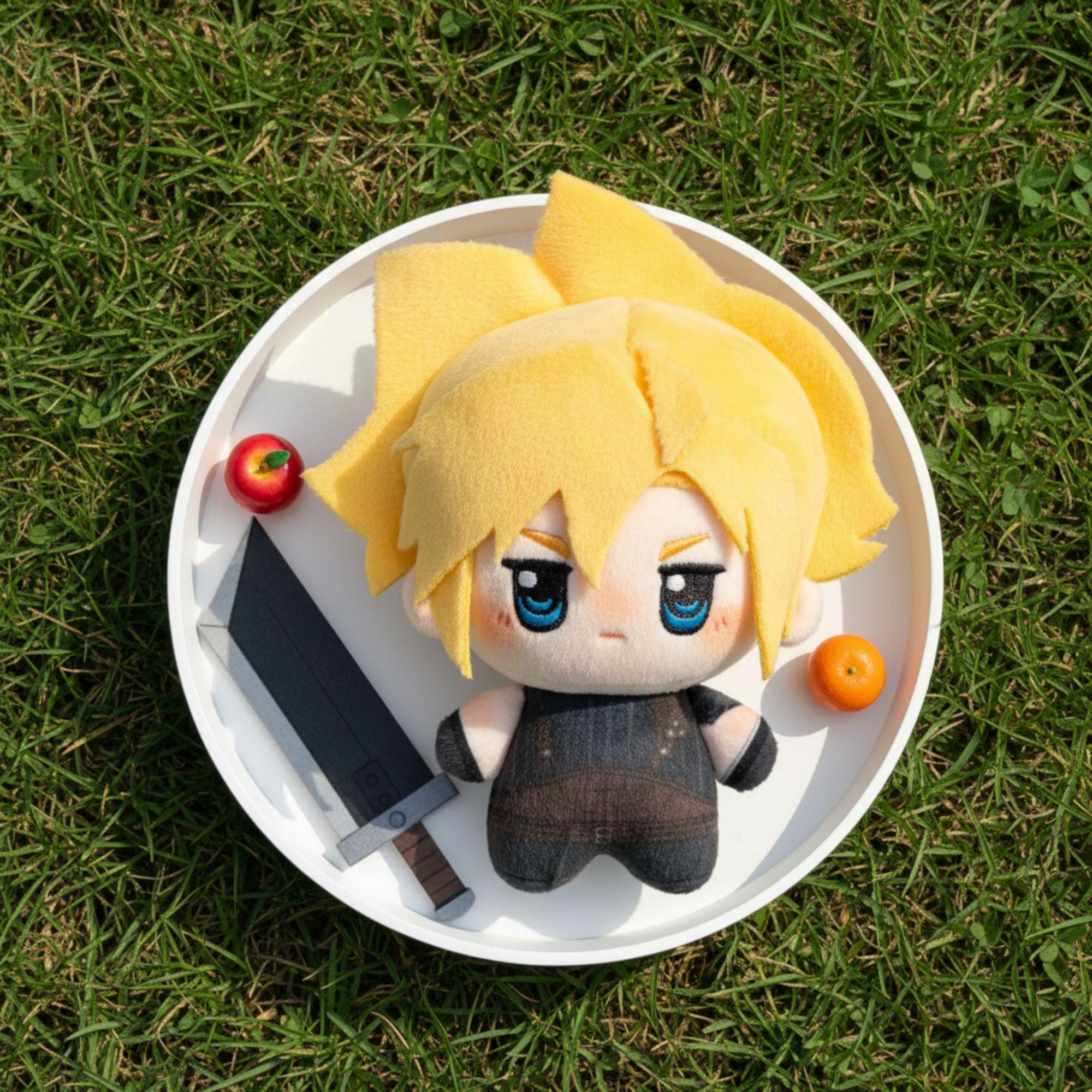 ファイナルファンタジー ぬいぐるみ：10cm ぬいぐるみ | クラウド