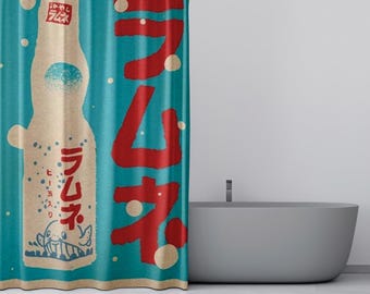 Japanese Pop Art Bathroom Decor | Cute Retro Beverage Design | Vintage Soda Bottle、Spam、Apple poster｜Y2K Japan-Inspired Gift