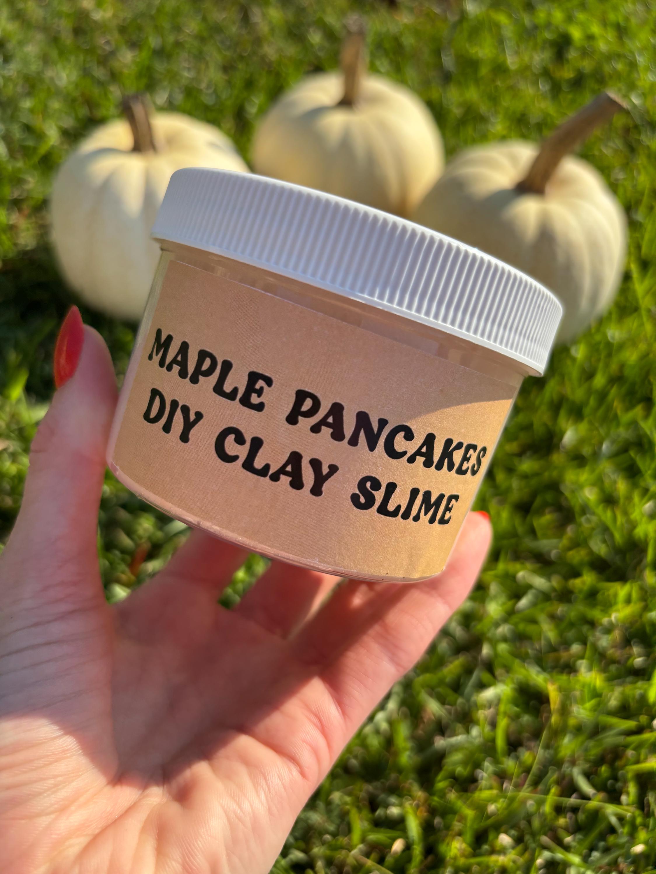 Maple Pancake DIY Clay Slime Kit – Jelly Butter Slime - Etsy