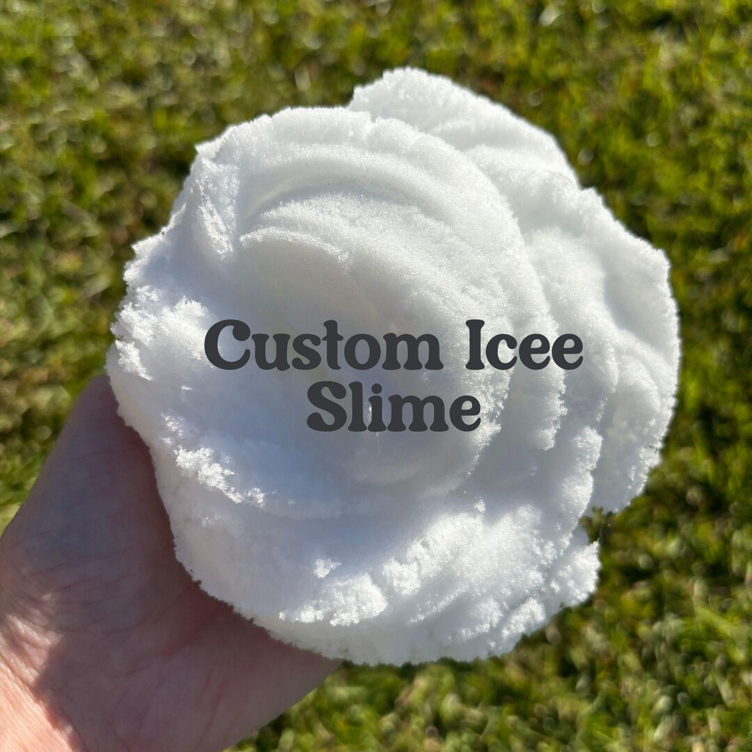 Custom Icee Slime - Pick Your Color, Size, and Sprinkles - Etsy