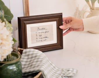 Nota bordada escrita con amor