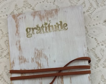 Beautiful Handmade Gratitude Junk Journal - Gratitude