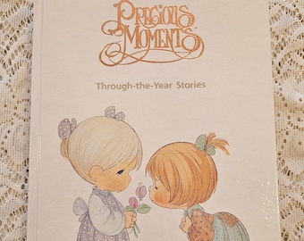 Precious Moments Through the Year Stories Book - 1989