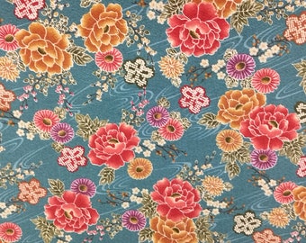 Gorgeous Japanese Fabric With Flowers