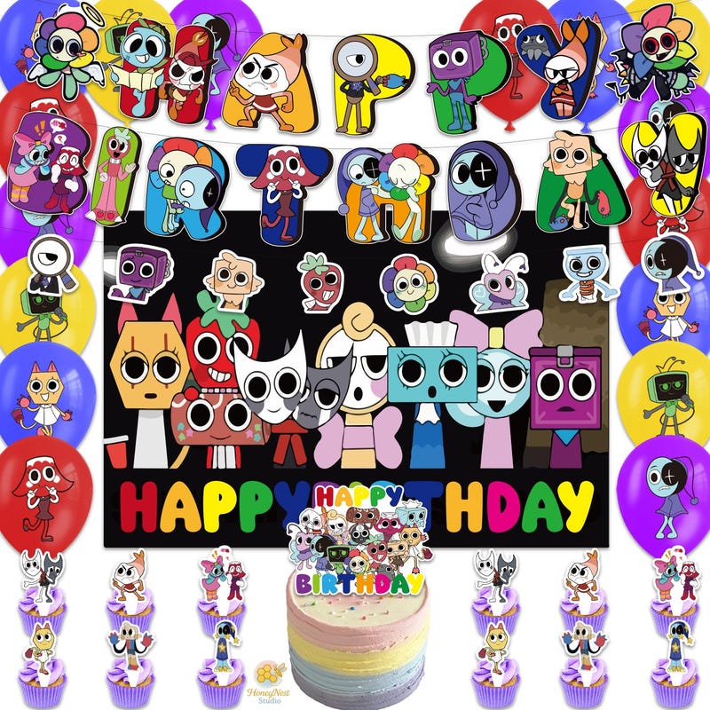 Dandys World Birthday Decorations - Etsy