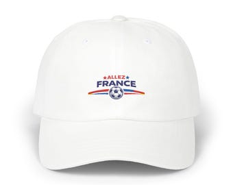 Allez France Football Logo Classic Dad Cap | Baseball Hat