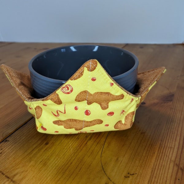 Dinosaur Chicken Nugget Bowl or Plate Cozy