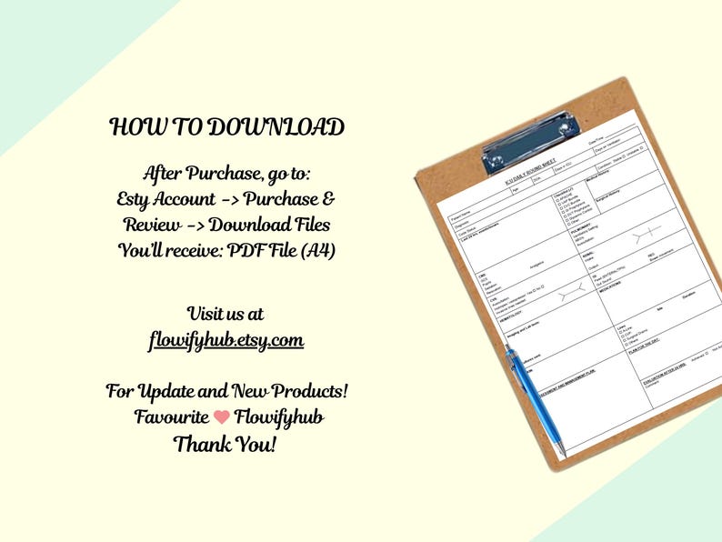 ICU Report Sheet | Printable PDF | Patient Rounding Template - Etsy