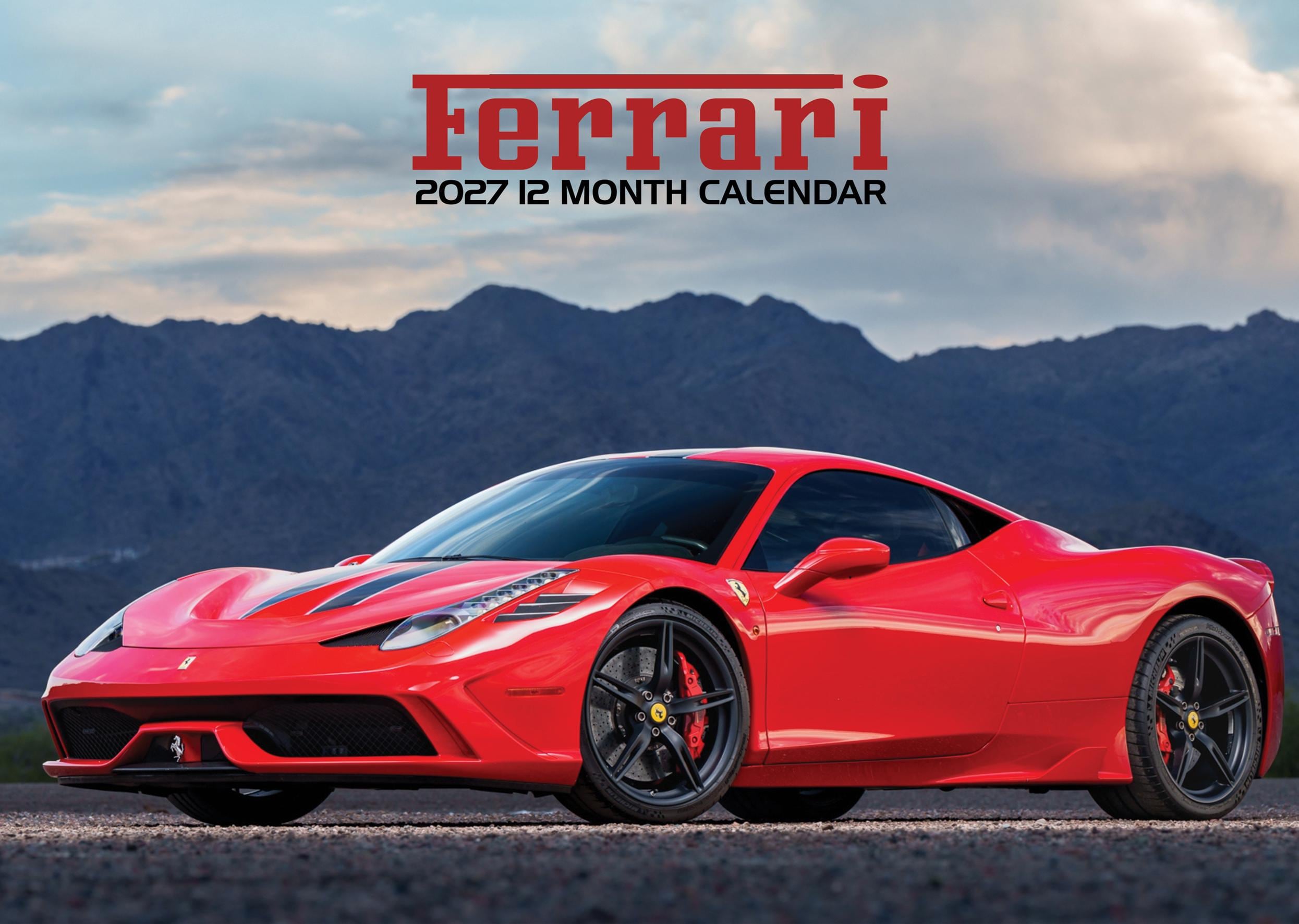 Vintage Ferrari Calendar - Etsy