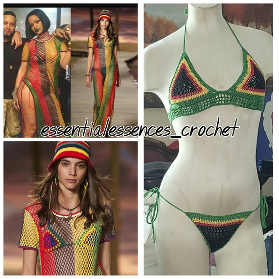 rasta bathing suit