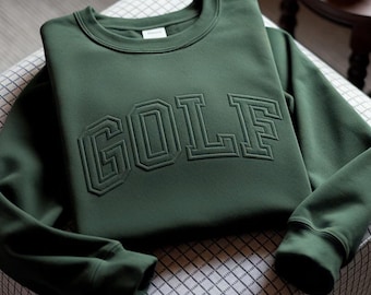 Embroidered Golf Sweatshirt, Lover Game Day Hoodie, Mama Sweater