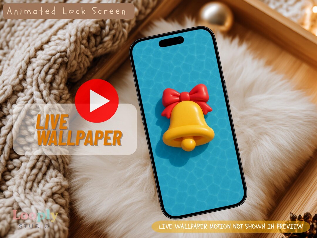 Christmas Bell Live Wallpaper – Animated Lock Screen for iPhone ...