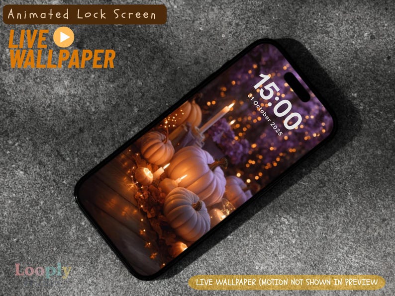 Live Wallpaper iPhone | Aesthetic Animated Phone Background | Ios ...
