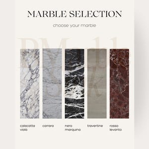 Long Calacatta Viola Marble Bathroom Sink: Italian Marble Countertop Wash Basin, Custom Size Marble Sink image 6