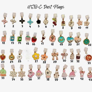 Charm Plug for Electronic Devices | Kindle, Phone, iPad, e-Reader Accessories