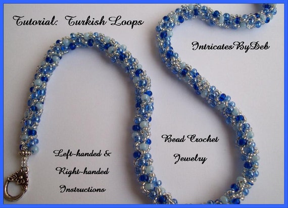Tutorial Beaded Crochet Turkish Loops Bracelet Or Necklace Tutorial Beaded Crochet Turkish Loops Bracelet Or Necklace