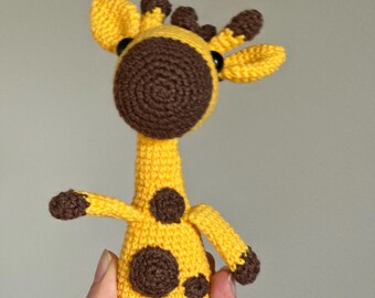 Crochet Little Giraff: Knitted Handmade Toy