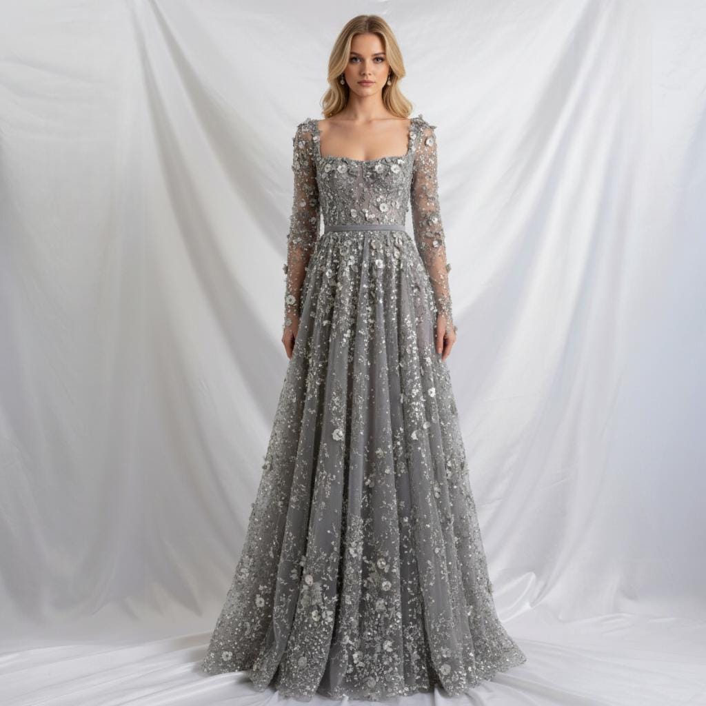 sachin and babi light blue dress Evening gowns-AliExpress