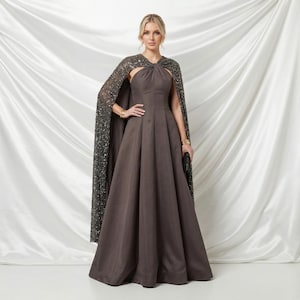 bright orange formal dress Dark Gray Long Tulle Prom Dress with Appliques, A Line Off-the-shoulde –  kateprom