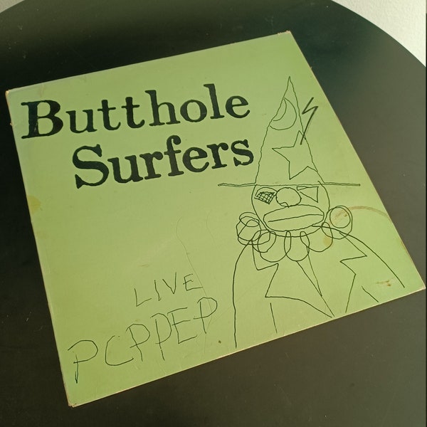 1984 Butthole Surfers Live Pepper Alternative Tentacles Records Vinyl