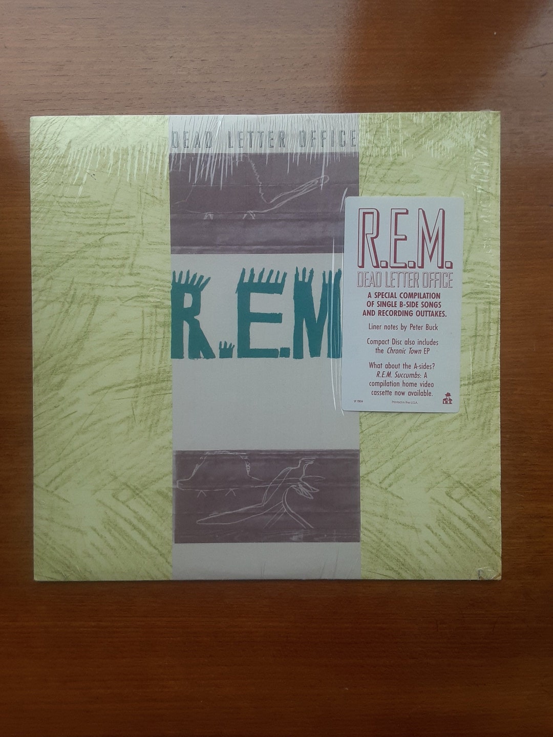 REM Dead Letter Office IRS Album vinyle Etsy France