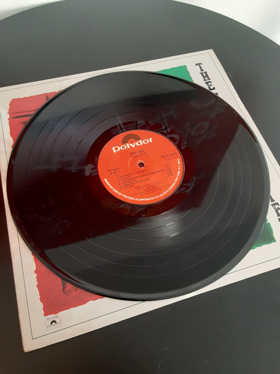 The Jam the Gift Vinyl Polydor Records Etsy