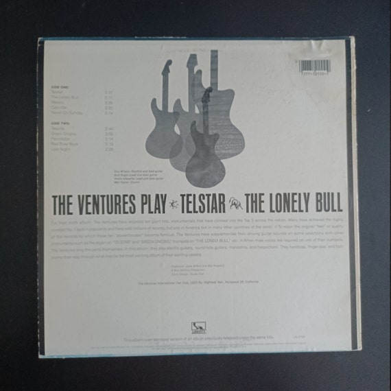 The Ventures Play Telstar the Lonely Bull Tequila Liberty Records