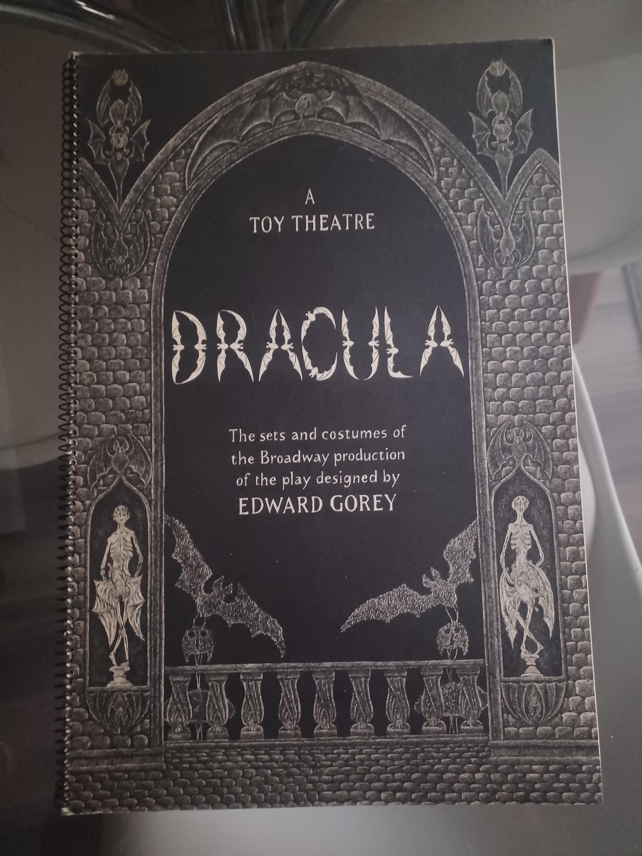 1979 Edward Gorey Dracula A Toy Theater Book - Etsy