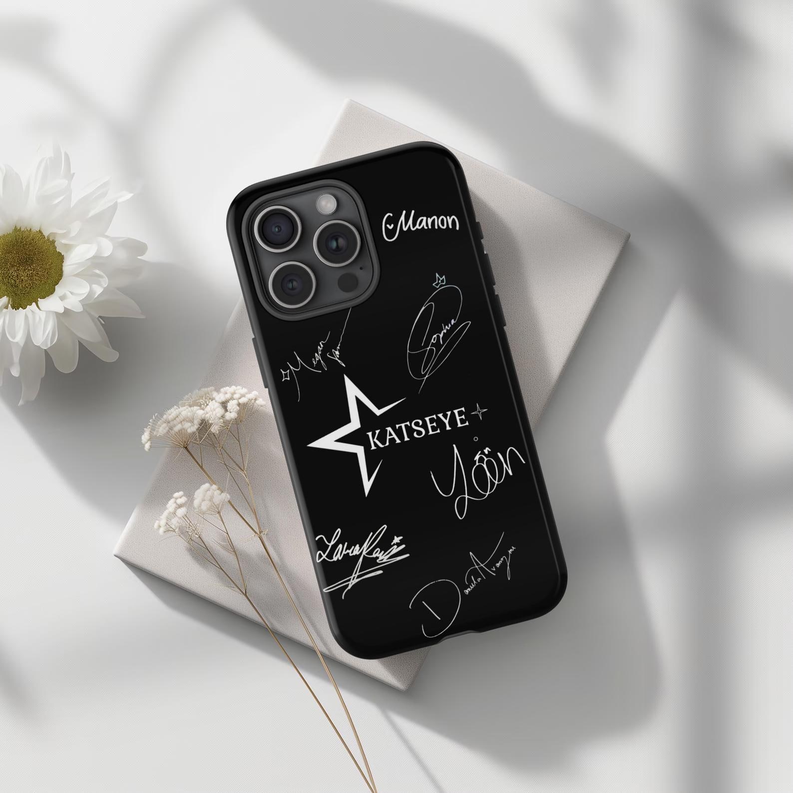 Katseye Signature Kpop Phone Case: Protective Fan Merch - Iphone