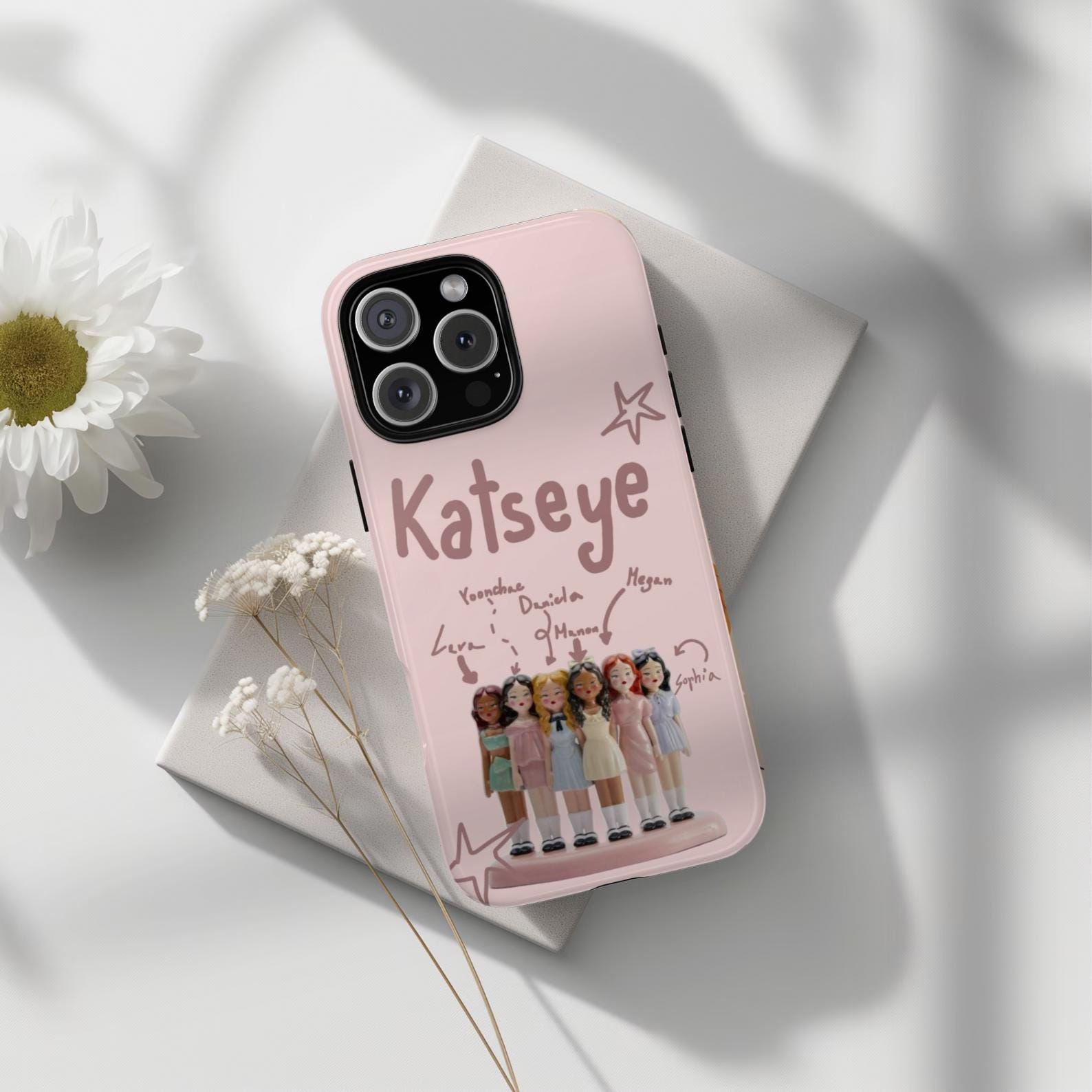 Katseye Kpop Phone Case: Protective Fan Merch - Iphone, Samsung