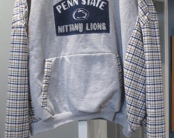 Upcycled Sweatshirt - Penn State Theme