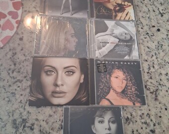 Mariah Carey, Celine Dion, Adele CD Lot - Pop Music Classics