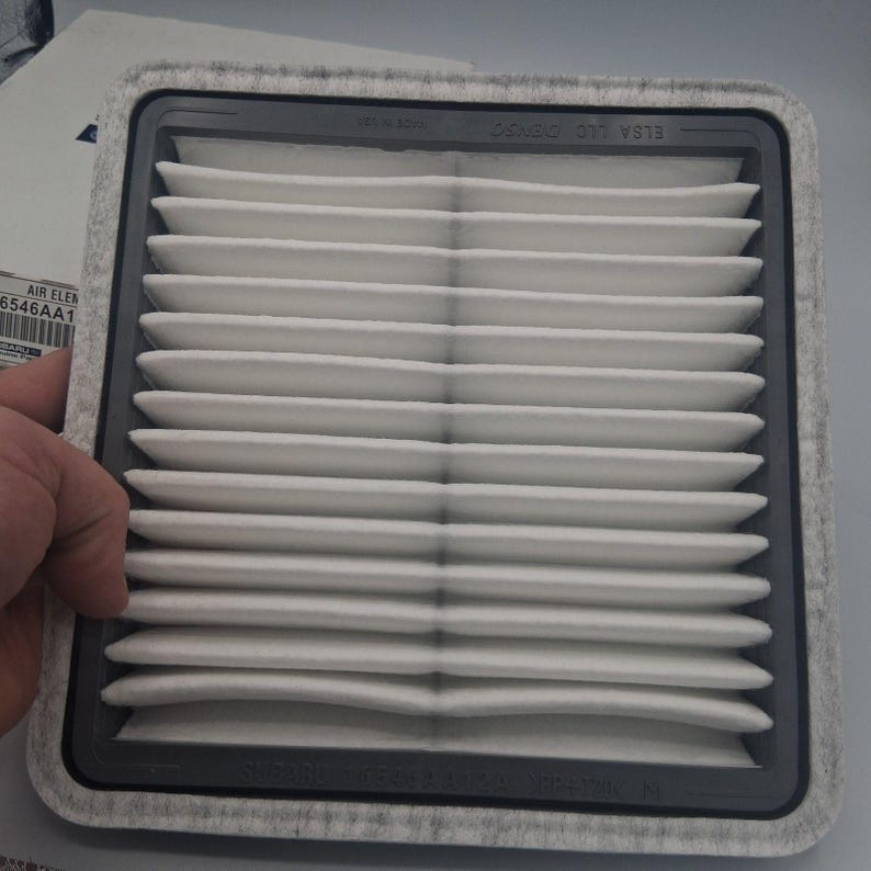 Filtro de aire original Subaru OEM 16546AA12A, elemento de filtro de aire del motor, nuevo, caja abierta. imagen 3